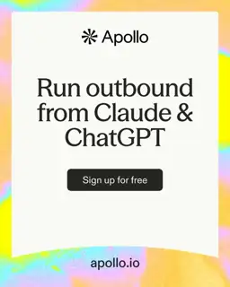 Apollo.io Meta ad: Book a demo to discover why 4M+ teams use Apollo.