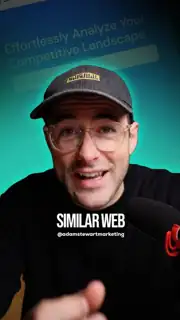 Similarweb Meta ad: Most people have no idea you can legally spy on any company’s marketing strategy… and it’s easier than you think. I used @similarwebinsights Similarweb to uncover where my competitors get their traffic and found 3 unexpected sources. 🤯 #digitalmarketingtips #seotips #marketingtips #Similarweb