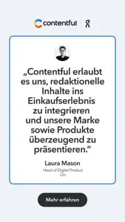 Contentful Meta ad: