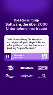 Recruitee Meta ad: Jetzt gratis Demo buchen!
