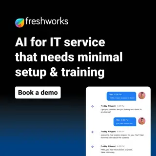 Freshworks Meta ad: AI for IT without the hassle