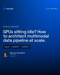 Anyscale Meta ad: Flexible (several images)