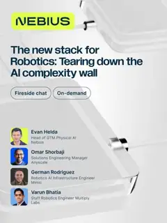 Nebius Meta ad: The New Stack for General Purpose Robotics: Tearing Down the AI Complexity Wall