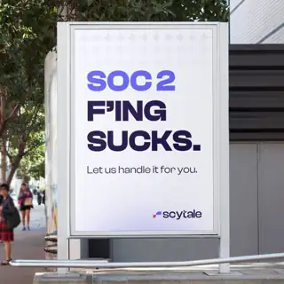 Scytale Meta ad: Let us take care of SOC 2 for you