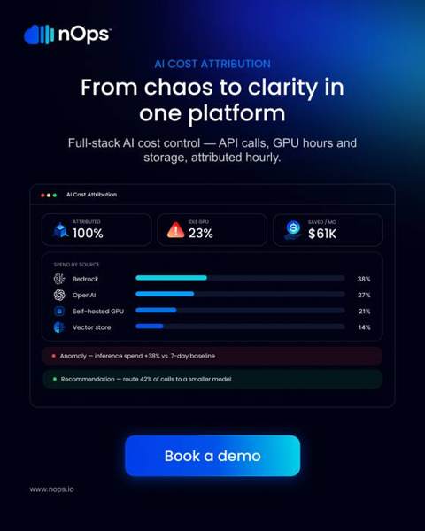 nOps Meta ad: See Your Real AI Cost