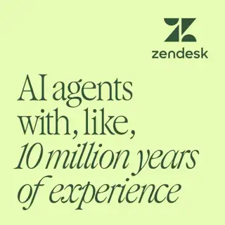 Zendesk Meta ad: Zendesk is defining the future of service with self-improving AI
