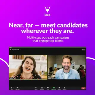 Loxo Meta ad: Source, contact, and engage top talent
