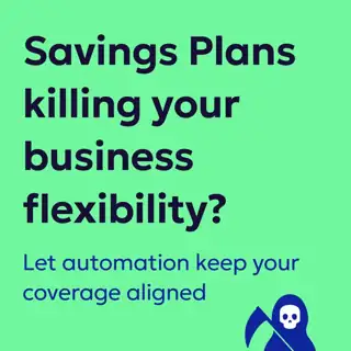 Zesty Meta ad: Stay flexible while keeping Savings Plan coverage high [See How]