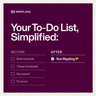 Rippling Meta ad: Rippling