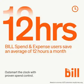 BILL Meta ad: Outsmart the clock and get a $150 Visa gift card.