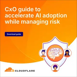 Cloudflare Meta ad: Accelerate AI Adoption confidently.