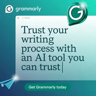 Grammarly Meta ad: Start faster. Finish stronger.