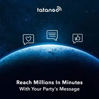 Tatango Meta ad: Do THIS to Amplify The Power of Your Party’s Message