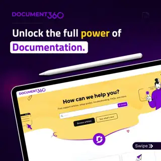 Document360 Meta ad: Document360