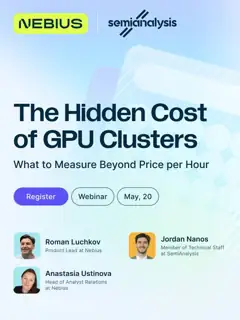 Nebius Meta ad: GPU-hour pricing hides your real infrastructure cost