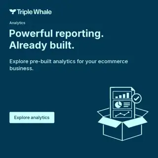Triple Whale Meta ad: Analytics already built for you