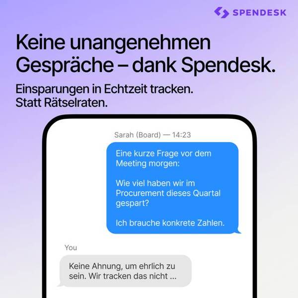 Spendesk Meta ad: 