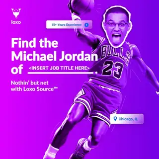 Loxo Meta ad: Source hard-to-find talent