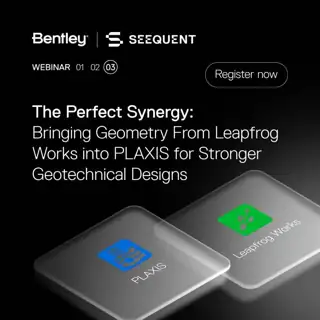 Bentley Systems Meta ad: Webinar: Leapfrog Works for PLAXIS 2D users