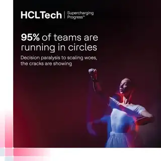 HCLTech Meta ad: Break the Cycle with HCLTech’s AI-led Op