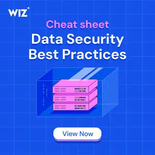 Wiz Meta ad: Data Security Go-To Best Practices