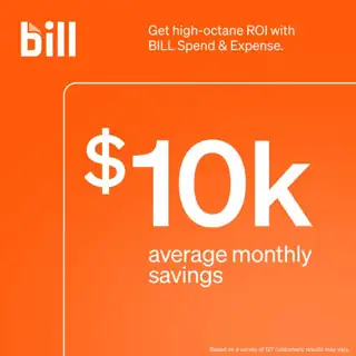 BILL Meta ad: BILL Spend & Expense save you some serious cash