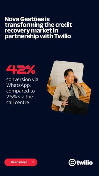 Twilio Meta ad: