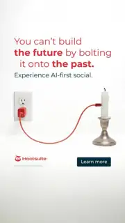 Hootsuite Meta ad: Flexible (several images)