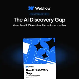 Webflow Meta ad: Webflow