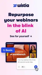 Wistia Meta ad: 
