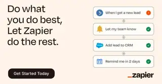 Zapier Meta ad: Flexible (several images)