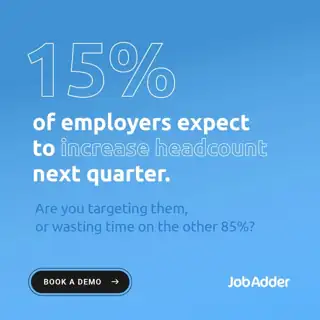 JobAdder Meta ad: Target the 15% Who Are Hiring