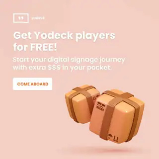 Yodeck Meta ad: Flexible (several images)