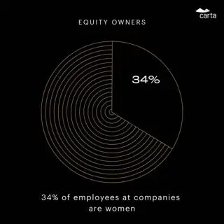 Carta Meta ad: Gender Equity Gap Study & Analysis