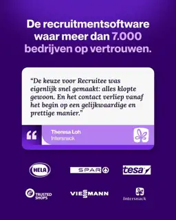 Recruitee Meta ad: 
