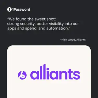 1Password Meta ad: 