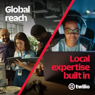 Twilio Meta ad: Start building with Twilio today