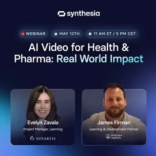 Synthesia Meta ad: AI in Health and Pharma