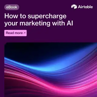 Airtable Meta ad: Get the Ebook