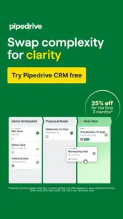 Pipedrive Meta ad: