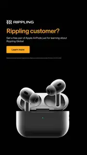 Rippling Meta ad: Flexible (several images)