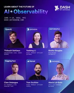Datadog Meta ad: Live Technical Sessions
