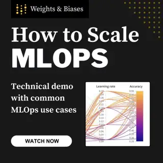 Weights & Biases Reddit ad: Free Demo: How to operationalize machine learning at scale.