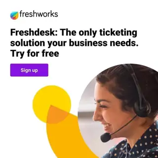 Freshworks Reddit ad: Impress your customers with speedy helpdesk support! Freshdesk resolves issues faster and keeps your customers smiling. Try it today with a 14-day free trial!