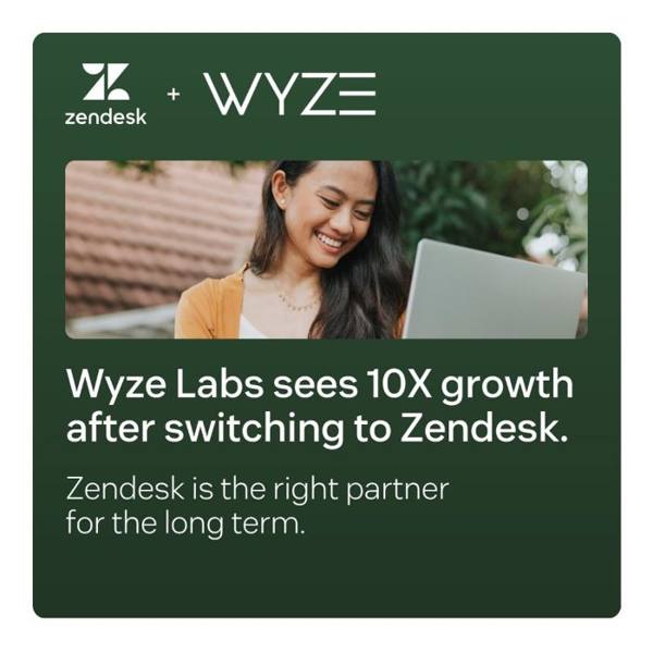 Zendesk X ad: Zendesk