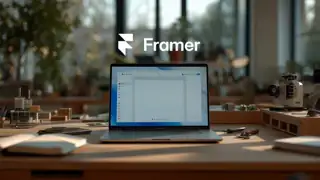 Framer X ad: Kickstart your next site with AI-generated pages
