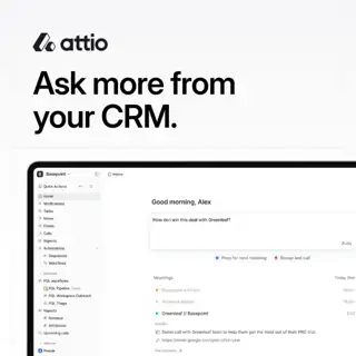 Attio X ad: Join the next generation of CRM.